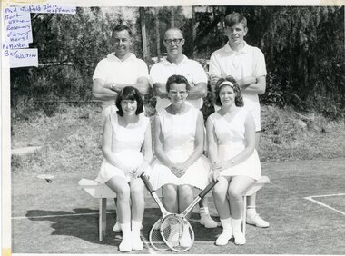 Photograph, St Matthew’s Tennis Club -- Seniors