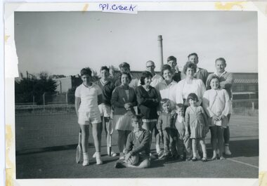 Photograph, Pleasant Creek Tennis Club 1965