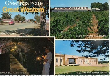 Postcard, Greetings from Great Western -- Postcard