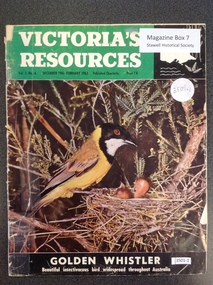 Book, Natural Resources Conservation, Victoria's Resources - Vol 3 No 4, 1962
