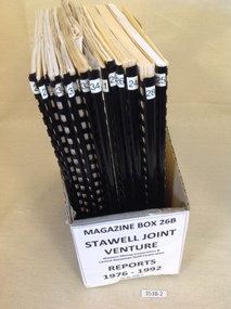 Book, Stawell Joint Venture, Stawell Joint Venture Reports 1976-1992, 1976-1992