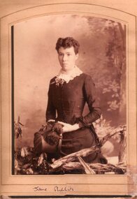 Photograph, Jane Phillips c1878 -- Studio Portrait