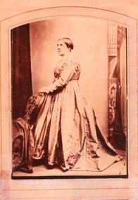 Photograph, Unknown Female possibly Mary Ellen Johnson c1878