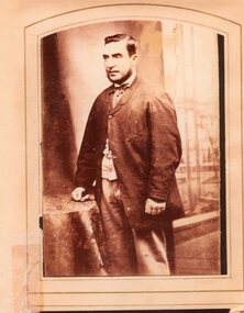 Photograph, Unknown male possibily Mr William Johnson