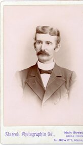 Photograph, Rev Hartlett from the  Primitive Methodist Church -- Studio Portrait