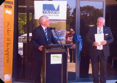 Photograph, Stawell Athletic Club Extensions 1991 -- Opening Celebrations