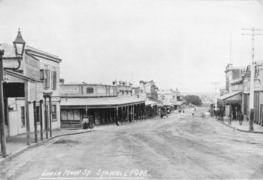 Photograph, Main Street Stawell looking West 1906