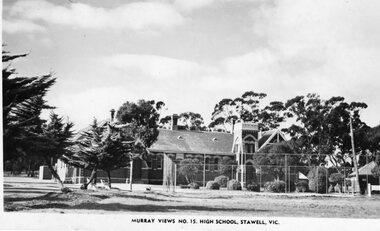 Photograph, Stawell High School -- Postcard