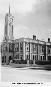 Photograph, Stawell Town Hall  -- Postcard c1950's