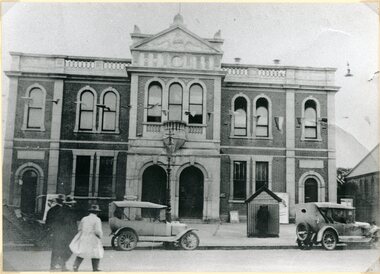 Photograph, Stawell Town Hall c1920 -- 2 Photos