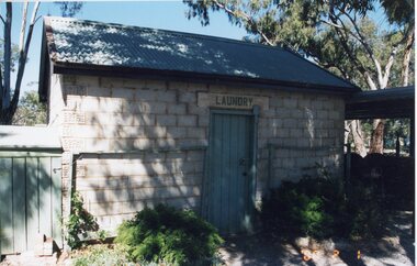 Photograph, Grampians Gate Caravan Park -- Laundry built 1951 -- photo taken 2000