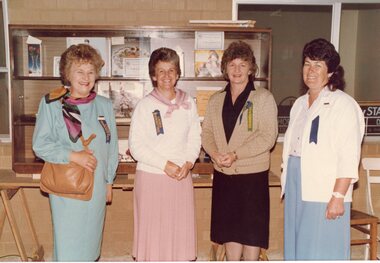 Photograph, Show Stewards  -- Betty Gross, Margaret Kelly, Cath Holden and Pauline Holden