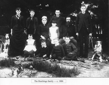 Photograph, Hutchings Family Group Photo c1886