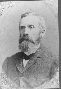 Photograph, Mr Thomas Hutchings c1881 -- Studio Portrait