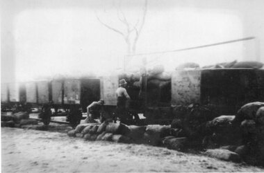 Photograph, Charcoal Burning in Fyans Creek area