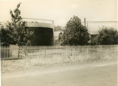 Photograph, Stawell Gas Works looking from Wimmera Street