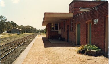 Photograph, Railway Station at Great Western 1987 or 1988 -- Colourd