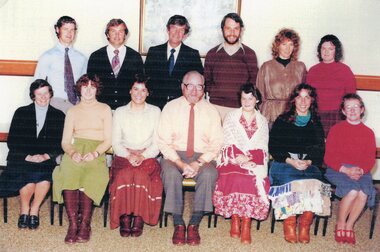 Photograph, Stawell West Primary School Number 4934 Staff -- Named 1979 -- Coloured