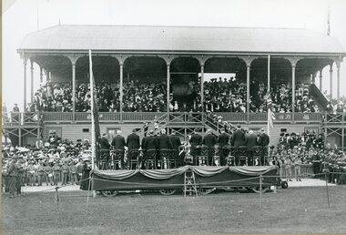 Photograph, Kings Memorial Service 1910 (Edward V11) Central Park