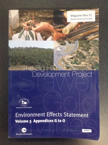 Book, Resource Strategies Pty Ltd, The Big Hill Development Project - Appendices  G to O, 1999