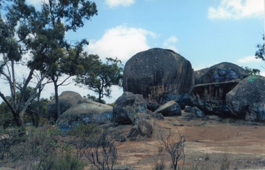 Photograph, Sisters Rocks 2011-- Coloured photograph looking South