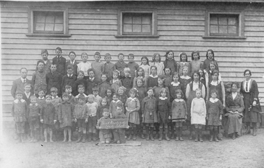 Photograph, Great Western School with Students & Teachers, 1880's