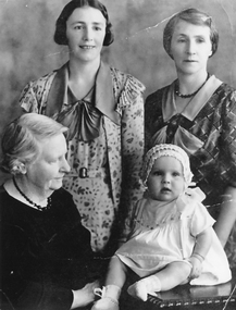 Photograph, Louisa Ord -- Four generations of Women