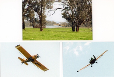 Photograph, Crop Dusting at Campbell's Bridge