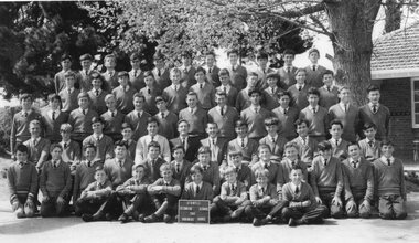 Photograph, Stawell Technical School -- Mariners House Students 1965