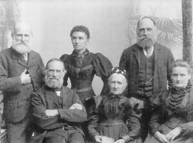 Photograph, Giles Family Late 1890's -- Studio Portrait