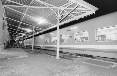 Photograph, Brett Leslie, V/Line train Stawell Railway Station