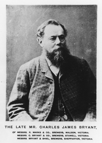 Photograph, Mr Charles James Bryant c1890's -- Studio Portrait