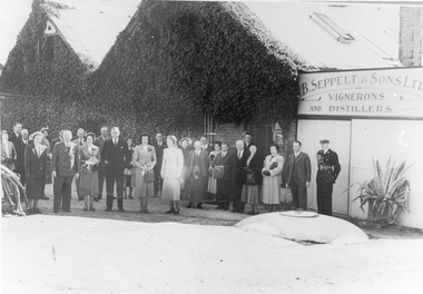 Photograph, Seppelts opening of new drive 1950
