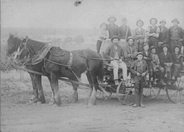 Photograph, Grape Pickers in Great Great Western 1890's