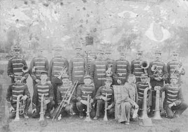 Photograph, Stawell Brass Band 1880's, 1880's