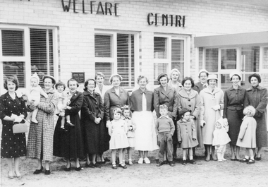Photograph, Official Opening of Stawell Infant Health Centre 1950's -- 6 Photos