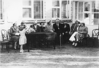 Photograph, Official Opening of Stawell Infant Health Centre 1950's