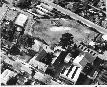 Photograph, Stawell Technical School -- Aeriel View 1967, 5/6/1967