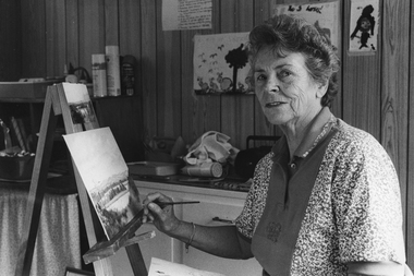 Photograph, Grampians Community Health Centre photo of Mrs Val Potter nee Hemley