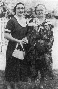 Photograph, Margaret & her mother Teresa Devery