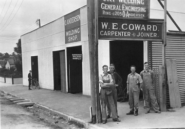 Photograph, W.E. Coward Carpenter & Joiner Business