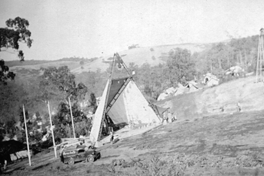 Photograph, Stawell Scouts at the Jamboree 1955 - 1956 Lachlan Campbell