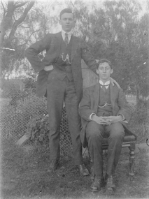 Photograph, Two Men c1910