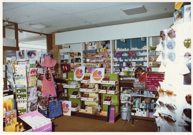 Photograph, Pleasant Creek Special School, Kriewaldts Chemist Shop Interior Nov 1975, Nov 1975