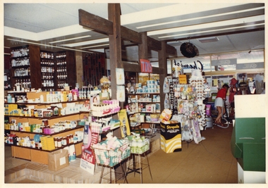 Photograph, Pleasant Creek Special School, Kriewaldts Chemist Shop Interior Nov 1975, Nov 1975