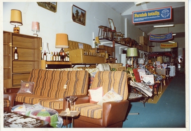Photograph, Pleasant Creek Special School, Patterson's Home Furnishing Interior Nov 1975, Nov 1975