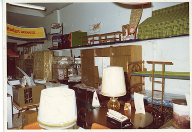 Photograph, Pleasant Creek Special School, Patterson's Home Furnishing Interior Nov 1975, Nov 1975