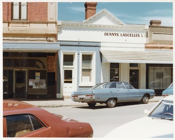 Photograph, Pleasant Creek Special School, Stawell Housing Co-Op (Jack Jones), Accountant & Dennys Lascell's Stock & Station Agent Nov 1975, Nov 1975