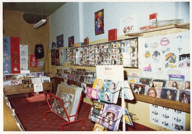 Photograph, Pleasant Creek Special School, Stawell Records & Tapes, Interior Nov 1975, Nov 1975