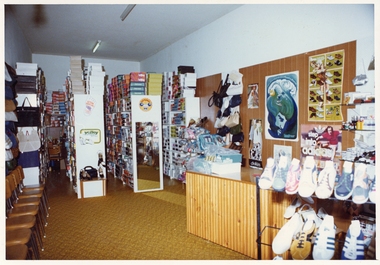 Photograph, Pleasant Creek Special School, Gilmartin's Shoes, Interior Nov 1975, Nov 1975